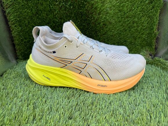Asics Shoes - Asics Gel-Nimbus 26 1012B743 Athletic Sneaker Women's 8.5 Gray Mesh Gym Running